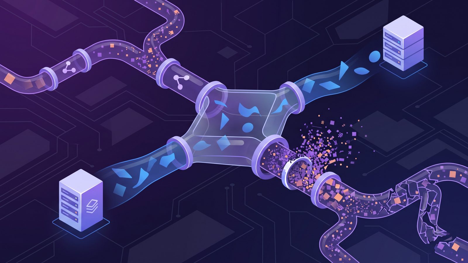 Abstract Node.js backup pipeline clogged by generated dependency files and cache fragments